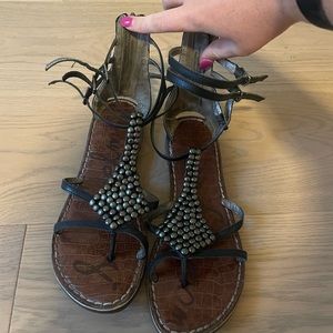 Sam Edelman black sandals size 7
